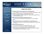 The Link, vol. 1, no. 3, March 2007 by Illinois State University, Center for Integrated Professional Development