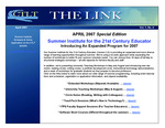 The Link, vol. 1, no. 4, April 2007 by Illinois State University, Center for Integrated Professional Development