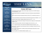 The Link, vol. 1, no. 10, October 2007 by Illinois State University, Center for Integrated Professional Development