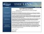 The Link, April 2008 Special Edition by Illinois State University, Center for Integrated Professional Development