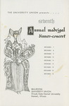 Seventh Annual Madrigal Dinner-Concert, December 1962