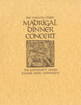 Twenty-Third Madrigal Dinner Concert, December 1978