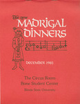 New Madrigal Dinners, December 1983