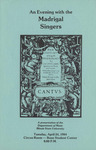 An Evening with the Madrigal Singers, April 24, 1984 by Illinois State University