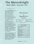Menno-Knight, November 1996 by Mennonite College of Nursing