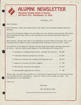 Mennonite Hospital School of Nursing Alumni Newsletter, December 1979 by Mennonite School of Nursing