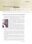 Milner Matters, Fall 2008