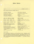 Milner Memos, December 15, 1989