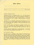Milner Memos, May 31, 1990