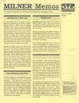 Milner Memos, January 31, 1991