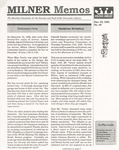 Milner Memos, December 23, 1992