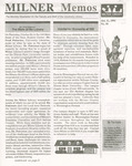 Milner Memos, October 31, 1994