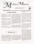 Milner Memos, August, 1997