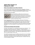 Admin News, February 10, 2005 by Milner Library