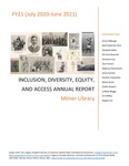 Inclusion, Diversity, Equity, and Access Annual Report, Fiscal Year 2021 by Grace Allbaugh, April K. Anderson-Zorn, Elizabeth Babin, Karmine Beecroft, Christine Fary, Susan Franzen, Rebecca Fitzsimmons, Jenny Hansen, Heather Koopmans, Allison Rand, Caitlin Stewart, Lindsey Skaggs, Eric Willey, and Angela Yon