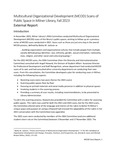 Multicultural Organizational Development (MCOD) Scans of Public Space in Milner Library, Fall 2023: External Report