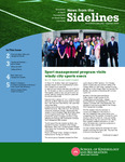 News from the Sidelines, Summer 2009 by Sport Management Program, Department of Kinesiology and Recreation, Illinois State University