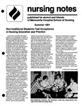 Nursing Notes, Summer 1981 by Mennonite Hospital School of Nursing