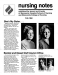 Nursing Notes, Fall 1984 by Mennonite Hospital School of Nursing