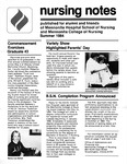 Nursing Notes, Summer 1984 by Mennonite Hospital School of Nursing