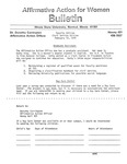 Affirmative Action for Women Bulletin - Faculty Edition, February 13, 1974 by Illinois State University