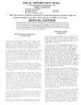 Equal Opportunity News, vol. 1, no. 7, December 1978 by Illinois State University