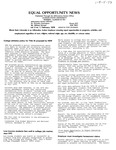Equal Opportunity News, vol. 2, no. 1, February 1979 by Illinois State University
