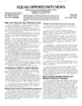 Equal Opportunity News, vol. 3, no. 2, April 1980 by Illinois State University