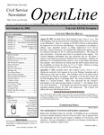 OpenLine Newsletter, September 16, 2002 by Civil Service Council
