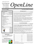 OpenLine Newsletter, August 19, 2003 by Civil Service Council