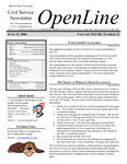 OpenLine Newsletter, June 15, 2004 by Civil Service Council