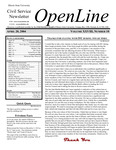 OpenLine Newsletter, April 20, 2004