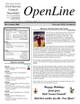 OpenLine Newsletter, December 2005 by Civil Service Council