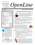 OpenLine Newsletter, May 2005 by Civil Service Council