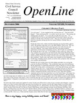 OpenLine Newsletter, December 2006 by Civil Service Council