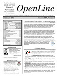 OpenLine Newsletter, February 2006 by Civil Service Council