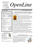 OpenLine Newsletter, October 2007 by Civil Service Council