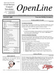 OpenLine Newsletter, August 2007 by Civil Service Council