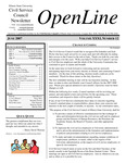 OpenLine Newsletter, June 2007 by Civil Service Council