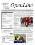 OpenLine Newsletter, December 2008 by Civil Service Council