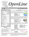 OpenLine Newsletter, July 2008 by Civil Service Council