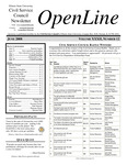 OpenLine Newsletter, June 2008 by Civil Service Council
