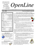 OpenLine Newsletter, April 2008 by Civil Service Council