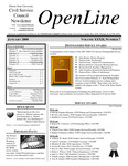 OpenLine Newsletter, January 2008 by Civil Service Council