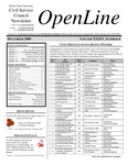 OpenLine Newsletter, December 2009 by Civil Service Council
