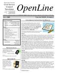 OpenLine Newsletter, July 2009 by Civil Service Council