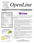 OpenLine Newsletter, June 2009 by Civil Service Council