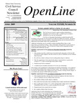 OpenLine Newsletter, April 2009 by Civil Service Council