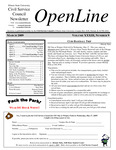 OpenLine Newsletter, March 2009 by Civil Service Council