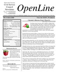 OpenLine Newsletter, December 2010 by Civil Service Council
